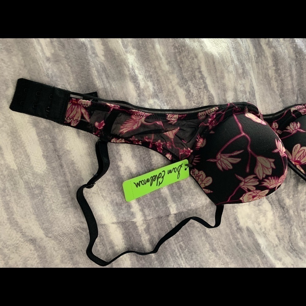 Sam Edelman Wildflower Print Mesh T-shirt Bra - Picture 4 of 7